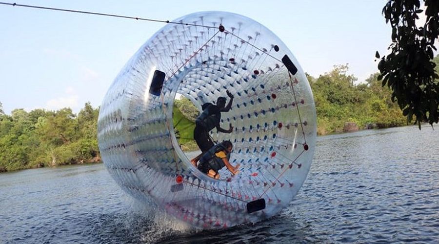 Waterball Zorbing in Dandeli